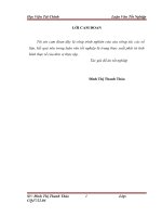 Hoàn thiện quy trình kiểm toán tài sản cố định trong kiểm toán báo cáo tài chính tại công ty TNHH kiểm toán và tư vấn tài chính việt nam 