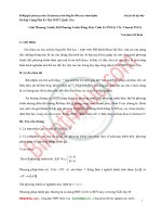 HOT Bí kíp giải phương trình bất phương trình vô tỷ nguyễn thế lực