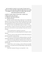 Những vấn đề lý luận cơ bản về nhà nước và pháp luật nước CHXHCN Việt Nam, vai trò và ý nghĩa của việc dạy pháp luật trong môn GDCD ở trường trung học