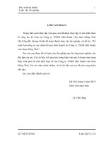 Kế toán bán hàng và xác định kết quả kinh doanh tại công ty TNHH một thành viên than hồng thái 