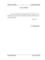 Hoàn thiện quy trình kiểm toán khoản mục phải trả người bán trong kiểm toán báo cáo tài chính do công ty TNHH tài chính kế toán và kiểm toán VN (VNAAFC) thực hiện 