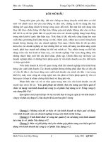 Các giải pháp tài chính chủ yếu nâng cao hiệu quả tổ chức sử dụng vốn kinh doanh tại công ty cổ phần Xây dựng số 2- Tổng công ty xây dựng Hà Nội