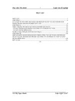Tổ chức kế toán chi phí sản xuất và giá thành sản phẩm tại công ty cổ phần tư vấn và xây dựng đông hải 