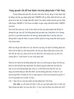 Xung quanh vấn đề ban hành văn bản pháp luật ở việt nam