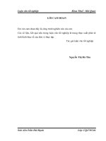 Vốn kinh doanh và các giải pháp nâng cao hiệu quả sử dụng vốn kinh doanh tại công ty cổ phần dược  vật tư y tế thanh hóa 