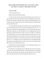 SKKN một số kinh nghiệm day trẻ  25   36 tháng nhận biết tập nói 