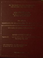 Nghiên cứu cải tiến giống bông vải bằng chuyển nạp gen kháng sâu cryia qua trung gian agrobacterium và chọn lọc bằng đường mannose  