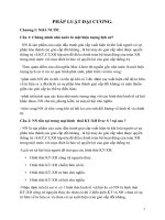 Ôn tập pháp luật đại cương