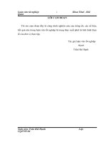 Hoàn thiện công tác kiểm tra, giám sát hải quan đối với hàng hóa gia công cho thương nhân nước ngoài tại chi cục hải quan quản lý hàng đầu tư   gia công hà nội 