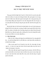 Đề tài yếu tố thúc đẩy đầu tư trực tiếp ra ngoài của nước đi đầu tư