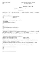 Mẫu biên bản đại hội