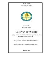 giải pháp nâng cao năng lực cạnh tranh công ty cổ phần chứng khoán mb 