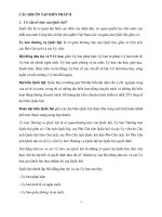 Ôn thi môn Luật Hiến Pháp 2