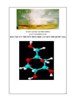 Tuyển tập Bài tập Lý thuyết Hoá học luyện thi THPT Quốc gia