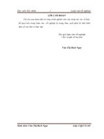 Vấn đề sử dụng vốn kinh doanh của công ty TNHH hòa hiệp    thực trạng và giải pháp 