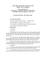 SÁNG KIẾN KINH NGHIỆM NGỮ VĂN 6 HAY