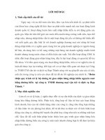Hoàn thiện quy trình xử lý bộ chứng từ giao nhận hàng nhập khẩu nguyên cont bằng đường biển  tại công ty TNHH thương mại vận tải và dịch vụ hợp thành 