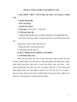 báo cáo THỰC tập tại trung tâm nấm văn giang ở hưng yên  