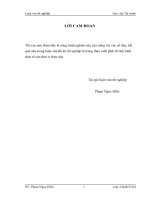 Hoàn thiện hệ thống kiểm soát nội bộ tại công ty thiết kế công nghiệp hoá chất (CECO) là khách hàng của công ty TNHH kiểm toán đông á 