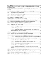 Đánh giá thực trạng tài chính và các biện pháp nâng cao hiệu quả hoạt động kinh doanh của công ty cổ phần đầu tư xây dựng và phát triển đô thị sông đà 