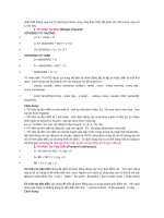 nhận biết thông qua các từ thường đi kèm cùng công thức biến đổi giữa các thể tương ứng với 12 thì này