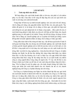 một số giải pháp nâng cao hiệu quá sử dụng vốn lưu động tại công ty cổ phần khoáng sản nghệ an 