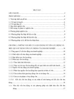 Một số giải pháp nhằm nâng cao hiệu quả sử dụng vốn lưu động tại công ty CP công nghiệp ô tô thành công số 5 
