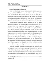 Một số giải pháp tài chính nâng cao hiệu quả sử dụng vốn lưu động tại công ty cổ phần đầu tư và xây dựng số 18  LICOGI 18 