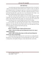 Một số biện pháp nâng cao hiệu quả hoạt động kinh doanh của công ty song hoàng 