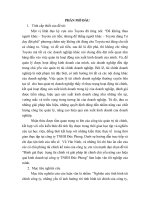 Đánh giá thực  trạng tài chính và giải pháp tài chính chủ yếu nâng cao hiệu quả kinh doanh tại công ty TNHH đức phong 