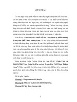 Phân tích và thiết kế bài toán quản lý điểm trường trung học phổ thông thăng long 