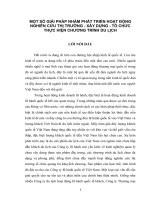 Một số giải pháp nhằm phát triển hoạt động nghiên cứu thị trường du lịch 