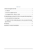 Nguyễn văn vĩnh với việc phát triển chữ quốc ngữ