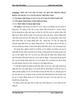 HẠN CHẾ rủi RO TRONG HOẠT ĐỘNG tín DỤNG tại NGÂN HÀNG TMCP CÔNG THƯƠNG VIỆT NAM 