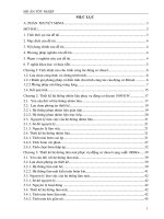 Đề tài thiết kế hệ thống nhiên liệu, bôi trơn, làm mát phục vụ cho động cơ diesel công suất 1000 KW theo mẫu động cơ 6S26MC 