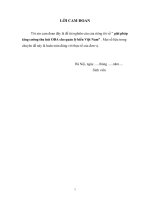 giải pháp tăng cường thu hút ODA cho quản lý biển việt nam 