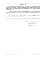 Báo cáo hệ thống điều khiển quá trình