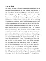 Thực tiễn phân định các vùng biển thuộc chủ quyền giữa việt nam với các nước 