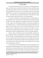 Lập dự án đầu tư mua tàu vận chuyển hàng bách hóa tuyến hải phòng   băng kok trong thời kỳ phân tích 10 năm 