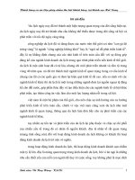 Đồ án tốt nghiệp khách hàng và các biện pháp thu hút khách hàng ở khách sạn hải dung 