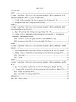 Cơ hội và thách thức của các doanh nghiệp việt nam trong quá trình hội nhập 