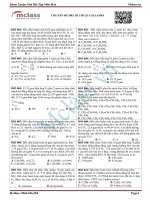 chuyên đề kỹ thuật giải Amin