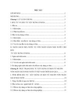 NÂNG CAO HIỆU QUẢ sử DỤNG vốn NGÂN SÁCH NHÀ nước CHO đầu tư xây DỰNG cơ bản 