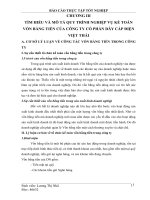 THỰC tế CÔNG tác kế TOÁN vốn BẰNG TIỀN ở CÔNG TY cổ PHẦN dây cáp điện VIỆT THÁI năm 2015 