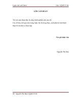 Một số giải pháp nâng cao hiệu quả cho vay đối với doanh nghiệp vừa và nhỏ tại ngân hàng thương mại cổ phần đại á chi nhánh thăng long 