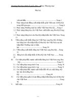 một vài biện pháp đẩy mạnh xuất nhập khẩu hàng hoá giữa việt nam và hoa kỳ sau khi hiệp định thuơng mại song phương có hiệu lực 