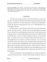 Dự báo cầu tiêu dùng về mặt hàng gas petrolimex ở việt nam đến năm 2015 và một số giải pháp nhằm đẩy mạnh tiêu thụ mặt hàng gas 