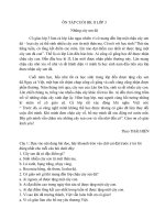 ÔN tập CUỐI HK II lớp 3