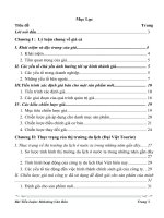 Bài tiểu luận marketing căn bản