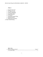 KHẢO sát TRUYỀN THÔNG TRÊN DIỄN đàn VIỆT NAM